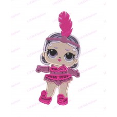 Showbaby LOL Dolls Surprise Fill Embroidery Design